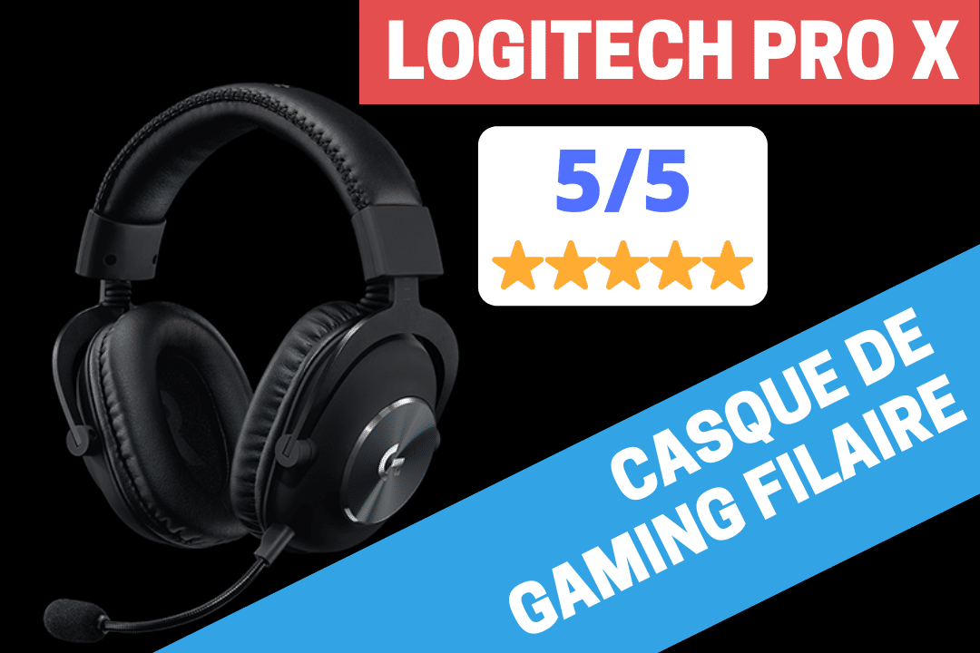 Logitech G PRO X Casque Gaming [test] 